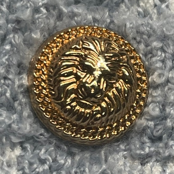 Aqua Baby Blue Plaid Sweater with Bone Dog Toy - Picture 4 of 5